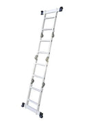 Escada de Alumínio Multifuncional 4x2 - 8 Degraus - 2,29m Ex - Linha Evolux