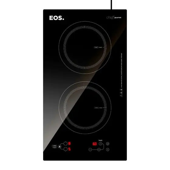 Cooktop de Indução Duas Bocas EOS ECI02EP 110V 220V