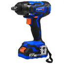 Chave de Impacto 1/2 Pol. 20V 2Ah 350Nm Variável e Reversível com Carregador Rápido Compacto - FORTGPRO