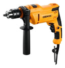 Furadeira Impacto Profissional Deko 45000bpm Potência 900W 220V 3000rpm Cor Amarela Alta Capacidade Perfuração