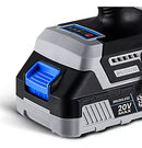 Chave De Impacto Parafusadeira Brushless 1/2 Pol. C/ Bateria Cor Preto 20v