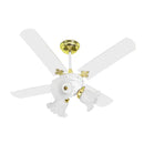 Ventilador De Teto New Zeta Venti-Delta Latonado 4 Pás MDF + Controle