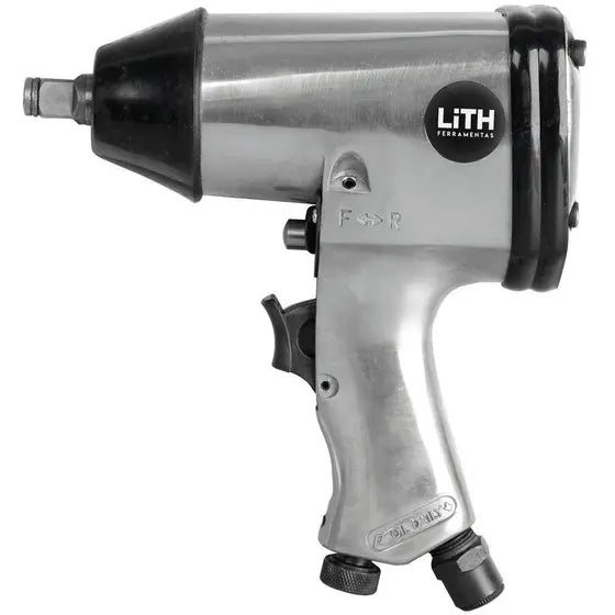 Kit de Chave de Impacto 1/2 Pol. Pneumática com 17 Acessório - LITH