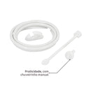 Chuveiro Elétrico Eletrônico Lorenzetti Loren Shower 7500W 220V Branco Quadrado