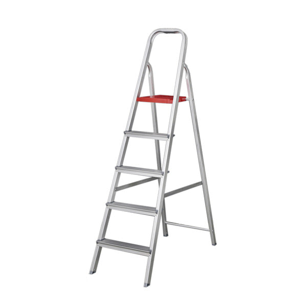 Escada Alumínio Doméstica 5 Degraus